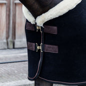 Kentucky Horsewear Manta para el sudor Show Fleece Heavy Negro Kentucky Horsewear Manta para el sudor Show Fleece Heavy Negro