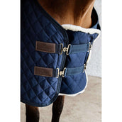 Kentucky Horsewear Extensor de pecho Wol 2 cierres de acoplamiento Navy Kentucky Horsewear Extensor de pecho Wol 2 cierres de acoplamiento Navy