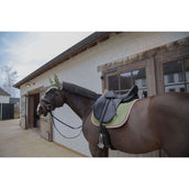 Kentucky Horsewear Mantilla Softshell Onion Quilt Doma clásica Caqui/Rosa viejo Kentucky Horsewear Mantilla Softshell Onion Quilt Doma clásica Caqui/Rosa viejo