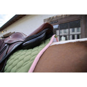 Kentucky Horsewear Mantilla Softshell Onion Quilt saltando Caqui/Rosa viejo Kentucky Horsewear Mantilla Softshell Onion Quilt saltando Caqui/Rosa viejo