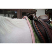 Kentucky Horsewear Mantilla Softshell Onion Quilt saltando Caqui/Rosa viejo Kentucky Horsewear Mantilla Softshell Onion Quilt saltando Caqui/Rosa viejo