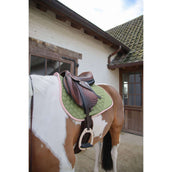 Kentucky Horsewear Mantilla Softshell Onion Quilt saltando Caqui/Rosa viejo Kentucky Horsewear Mantilla Softshell Onion Quilt saltando Caqui/Rosa viejo