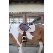 Kentucky Horsewear Mantilla Softshell Onion Quilt saltando Beige/Rosa viejo Kentucky Horsewear Mantilla Softshell Onion Quilt saltando Beige/Rosa viejo