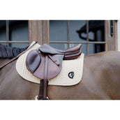 Kentucky Horsewear Mantilla Plaited Logo Springen Beige Kentucky Horsewear Mantilla Plaited Logo Springen Beige