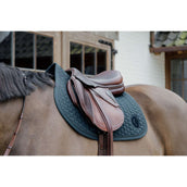 Kentucky Horsewear Mantilla Plaited Logo Springen Pine Green Kentucky Horsewear Mantilla Plaited Logo Springen Pine Green