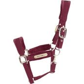 Kentucky Horsewear Cabezada Velvet Bordeaux Kentucky Horsewear Cabezada Velvet Bordeaux
