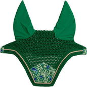 Kentucky Bonete para Orejas Wellington Velvet Paisley Garden verde/azul marino Kentucky Bonete para Orejas Wellington Velvet Paisley Garden verde/azul marino