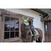 Kentucky Horsewear Bonete para Orejas Wellington Softshell Caqui/Rosa viejo Kentucky Horsewear Bonete para Orejas Wellington Softshell Caqui/Rosa viejo