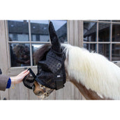 Kentucky Máscara para Moscas Heart con Orejas y Nariz Negro Kentucky Máscara para Moscas Heart con Orejas y Nariz Negro