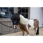 Kentucky Máscara para Moscas Heart con Orejas y Nariz Negro Kentucky Máscara para Moscas Heart con Orejas y Nariz Negro