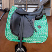 Kentucky Mantilla Velvet Maze Cipher Doma clásica Blanco/Verde Kentucky Mantilla Velvet Maze Cipher Doma clásica Blanco/Verde