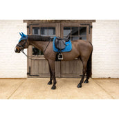 Kentucky Mantilla Velvet Horse Printing Doma clásica Navy Kentucky Mantilla Velvet Horse Printing Doma clásica Navy