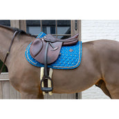 Kentucky Mantilla Velvet Horse Printing saltando Navy Kentucky Mantilla Velvet Horse Printing saltando Navy