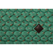 Kentucky Mantilla Velvet Horse Printing saltando Verde Kentucky Mantilla Velvet Horse Printing saltando Verde