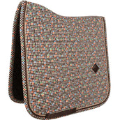 Kentucky Mantilla Velvet Pied De Poule Doma clásica Marron Kentucky Mantilla Velvet Pied De Poule Doma clásica Marron