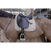 Kentucky Mantilla Velvet Pied De Poule Doma clásica Marron Kentucky Mantilla Velvet Pied De Poule Doma clásica Marron