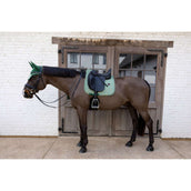 Kentucky Mantilla Velvet Pied De Poule Doma clásica Verde oscuro Kentucky Mantilla Velvet Pied De Poule Doma clásica Verde oscuro