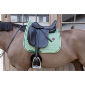 Kentucky Mantilla Velvet Pied De Poule Doma clásica Verde oscuro Kentucky Mantilla Velvet Pied De Poule Doma clásica Verde oscuro