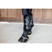 Kentucky Horsewear Botas para Tendones Piel de oveja vegana elástica de bambú Negro/Negro Kentucky Horsewear Botas para Tendones Piel de oveja vegana elástica de bambú Negro/Negro