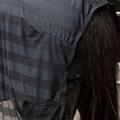 Kentucky Horsewear Manta Antimoscas Light Striped Mesh Negro Kentucky Horsewear Manta Antimoscas Light Striped Mesh Negro