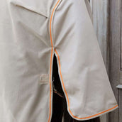Kentucky Horsewear Manta Antimoscas Comfort Mesh Beige/Naranja Kentucky Horsewear Manta Antimoscas Comfort Mesh Beige/Naranja