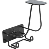 Kentucky Soporte para Casco con Gancho Steel Black Kentucky Soporte para Casco con Gancho Steel Black