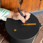 Kentucky Cubo con Tapa Negro Kentucky Cubo con Tapa Negro