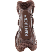 Kentucky Horsewear Botas para Tendones Piel de oveja vegana elástica de bambú Marron Kentucky Horsewear Botas para Tendones Piel de oveja vegana elástica de bambú Marron