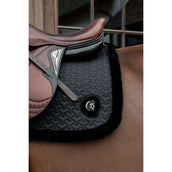 Kentucky Horsewear Mantilla Fake Fur Onion Quilt saltando Negro Kentucky Horsewear Mantilla Fake Fur Onion Quilt saltando Negro