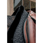 Kentucky Horsewear Mantilla Fake Fur Onion Quilt saltando Negro Kentucky Horsewear Mantilla Fake Fur Onion Quilt saltando Negro