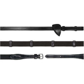 Dyon Riendas 9 Loops New English Collection 5/8 Caucho Negro Dyon Riendas 9 Loops New English Collection 5/8 Caucho Negro