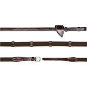 Dyon Riendas 9 Loops US Collection 5/8 Caucho Marron Dyon Riendas 9 Loops US Collection 5/8 Caucho Marron