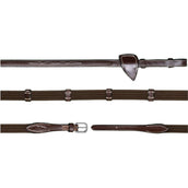 Dyon Riendas 9 Loops US Collection 5/8 Caucho Marron Dyon Riendas 9 Loops US Collection 5/8 Caucho Marron