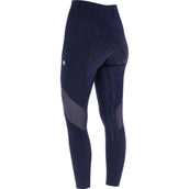 Covalliero Legging de Equitación Mesh SS26 Niños Azul Marino Oscuro Covalliero Legging de Equitación Mesh SS26 Niños Azul Marino Oscuro