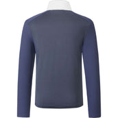 Covalliero Camiseta de Competición SS26 Niños Mangas Largas Azul Marino Oscuro Covalliero Camiseta de Competición SS26 Niños Mangas Largas Azul Marino Oscuro