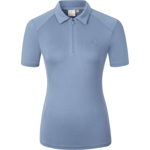 Covalliero Polo SS26 Mujer Smoked Blue Covalliero Polo SS26 Mujer Smoked Blue