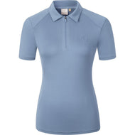 Covalliero Polo SS26 Mujer Smoked Blue Covalliero Polo SS26 Mujer Smoked Blue