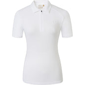 Covalliero Polo SS26 Mujer Blanco Covalliero Polo SS26 Mujer Blanco