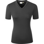 Covalliero T-Shirt SS26 Mujer Negro Covalliero T-Shirt SS26 Mujer Negro