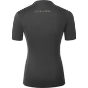 Covalliero T-Shirt SS26 Mujer Negro Covalliero T-Shirt SS26 Mujer Negro