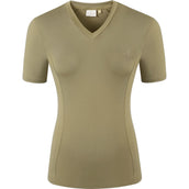 Covalliero T-Shirt SS26 Mujer Nuez Covalliero T-Shirt SS26 Mujer Nuez
