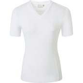 Covalliero T-Shirt SS26 Mujer Blanco Covalliero T-Shirt SS26 Mujer Blanco
