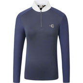 Covalliero Camiseta de Competición SS26 Mujer Mangas Largas Azul Marino Oscuro Covalliero Camiseta de Competición SS26 Mujer Mangas Largas Azul Marino Oscuro