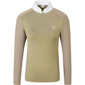 Covalliero Camiseta de Competición SS26 Mujer Mangas Largas Nuez Covalliero Camiseta de Competición SS26 Mujer Mangas Largas Nuez