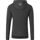 Covalliero Hoodie SS26 Mujer Negro Covalliero Hoodie SS26 Mujer Negro