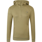 Covalliero Hoodie SS26 Mujer Nuez Covalliero Hoodie SS26 Mujer Nuez