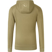 Covalliero Hoodie SS26 Mujer Nuez Covalliero Hoodie SS26 Mujer Nuez