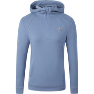 Covalliero Hoodie SS26 Mujer Smoked Blue Covalliero Hoodie SS26 Mujer Smoked Blue
