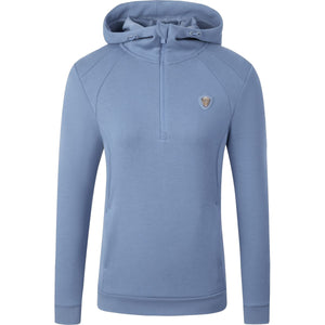Covalliero Hoodie SS26 Mujer Smoked Blue Covalliero Hoodie SS26 Mujer Smoked Blue