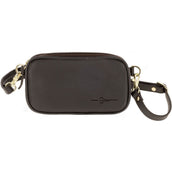 Covalliero Riñonera SS26 Marron oscuro Covalliero Riñonera SS26 Marron oscuro